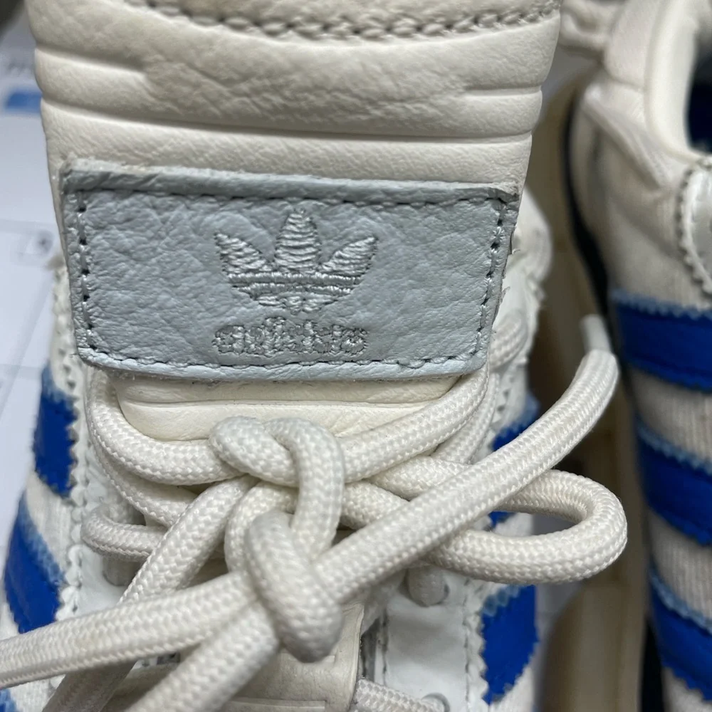 Size 7/5- adidas Ivy Park x Super Super Sleek Rodeo - Glow Blue W
